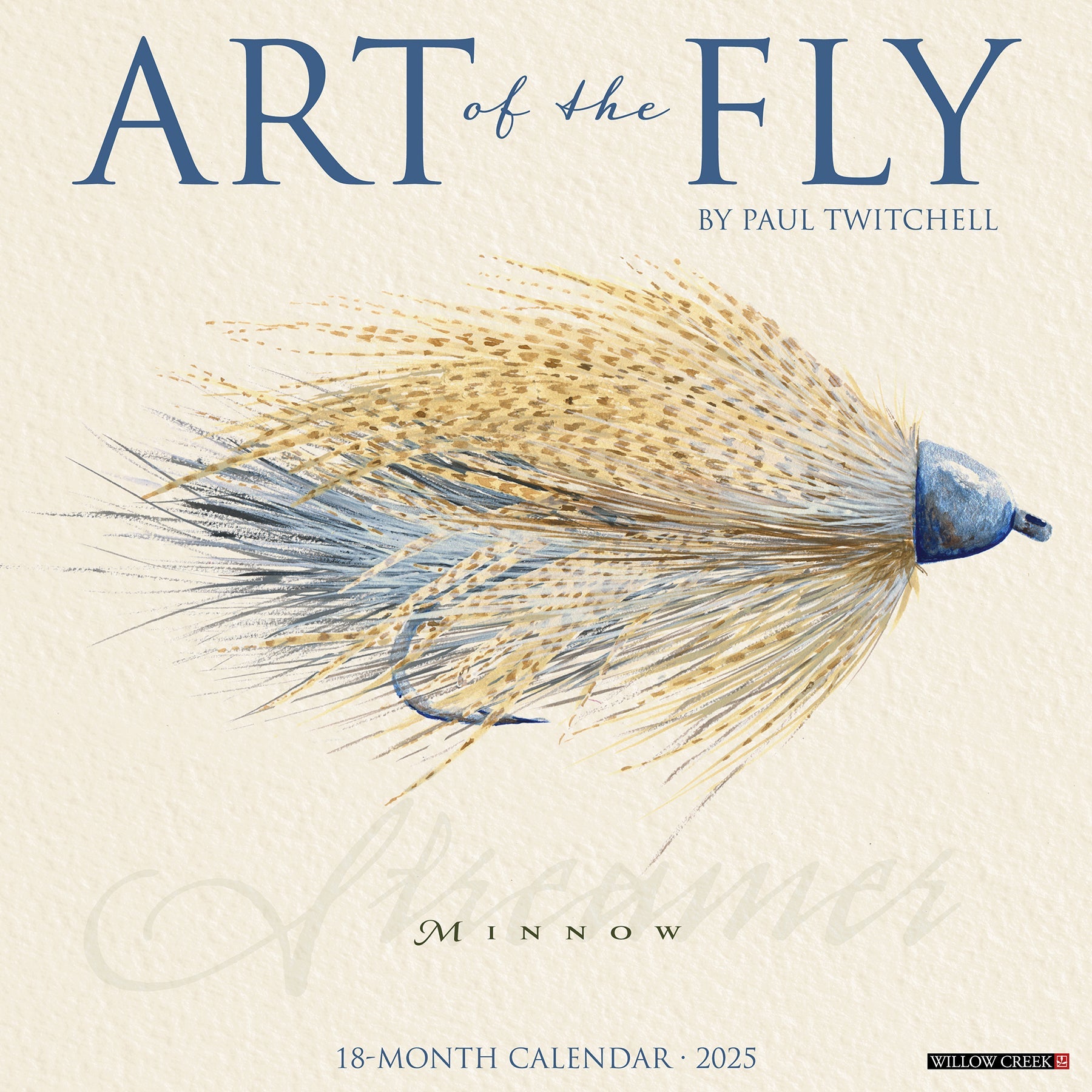 2025 Art of the Fly (Paul Twitchell) - Square Wall Calendar