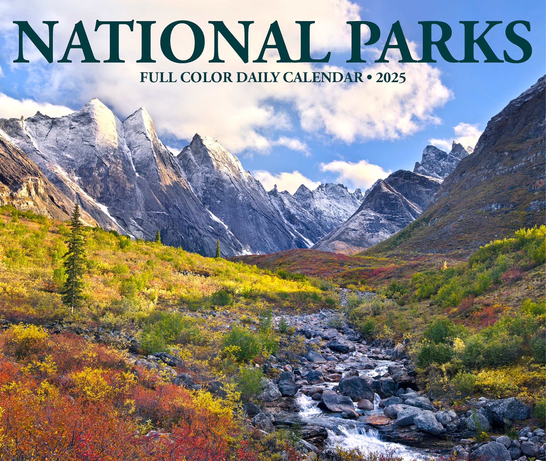 2025 National Parks - Daily Boxed Page-A-Day Calendar