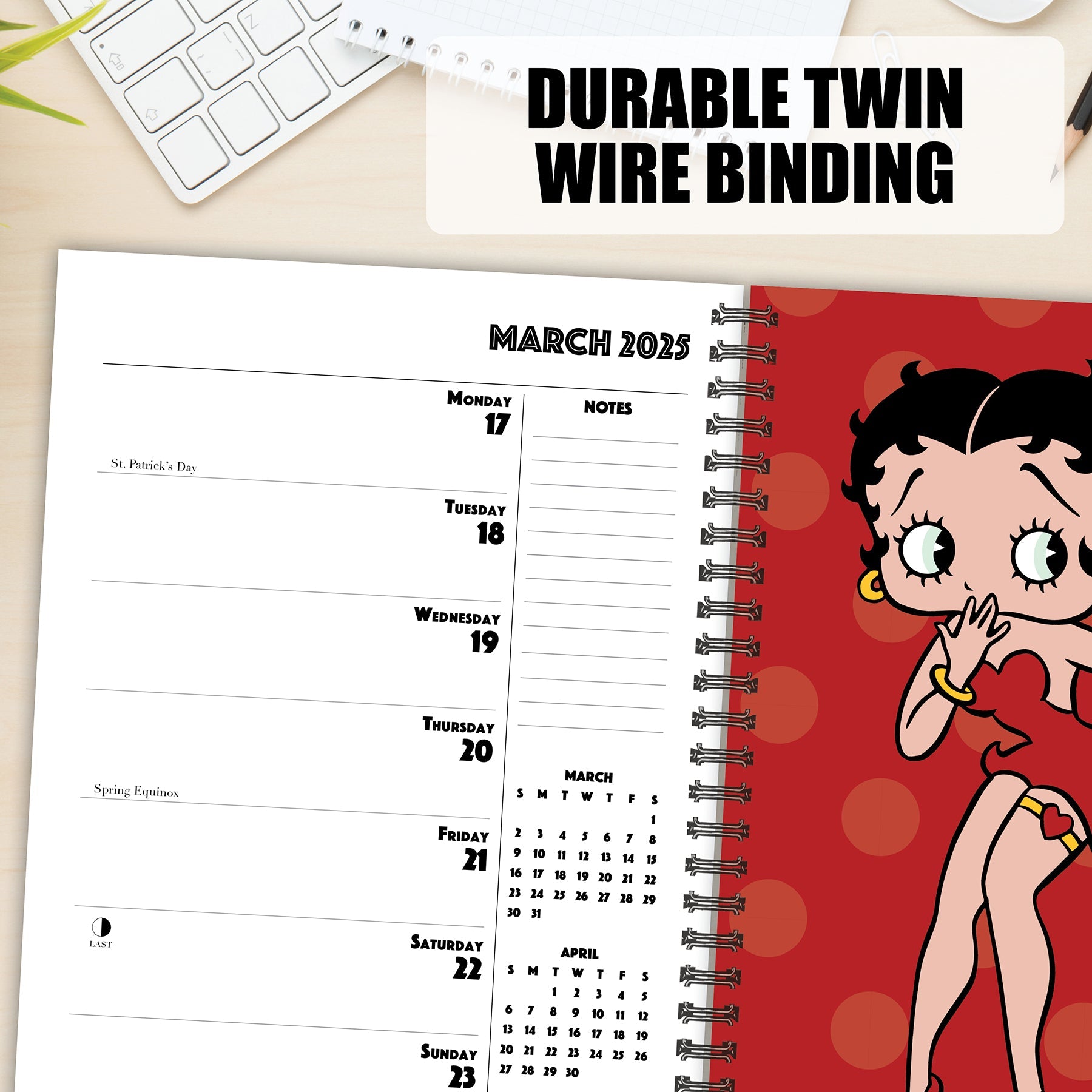 2025 Betty Boop - Weekly Diary/Planner