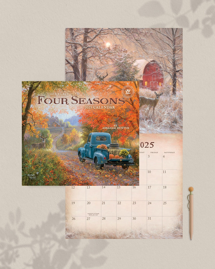2025 Four Seasons - Legacy Deluxe Wall Calendar