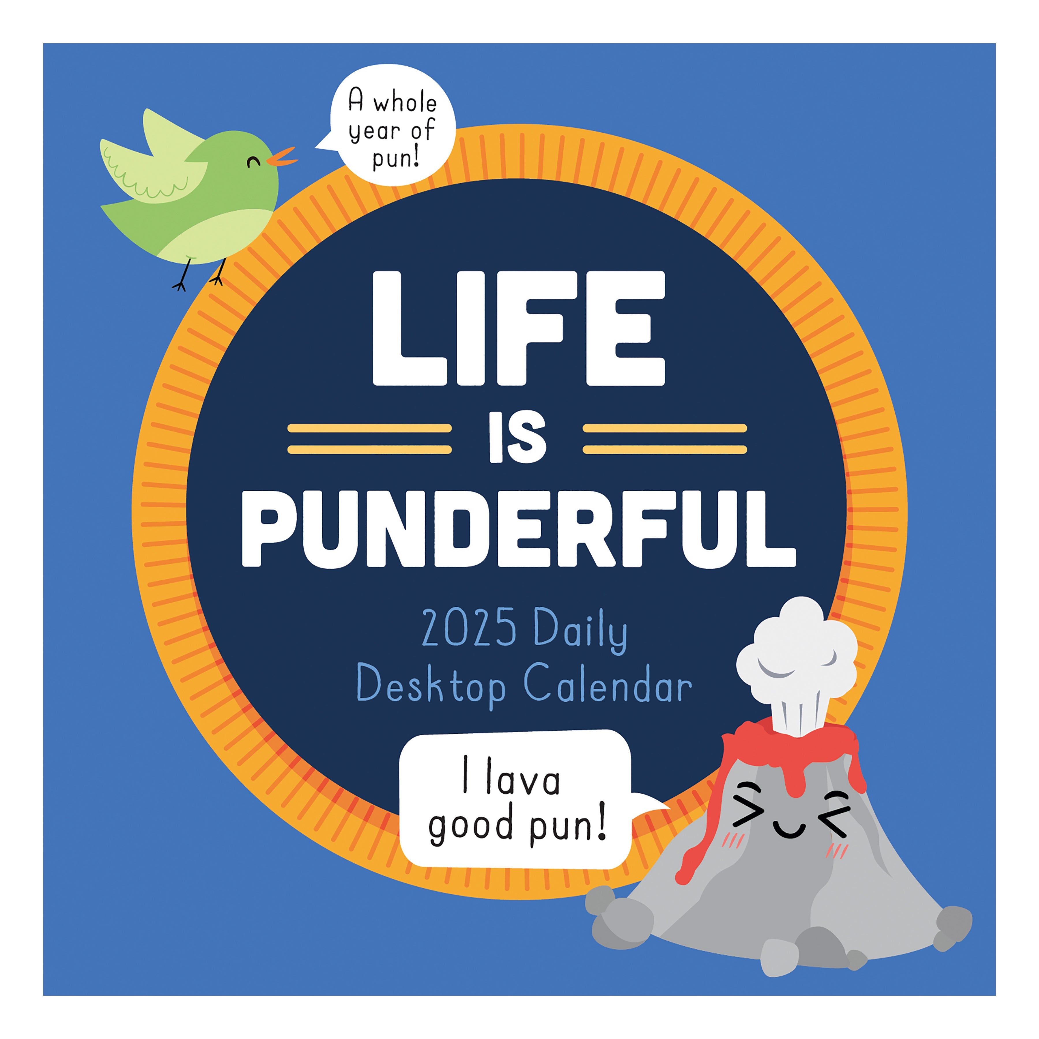 2025 Puns of Fun - Daily Boxed Page-A-Day Calendar