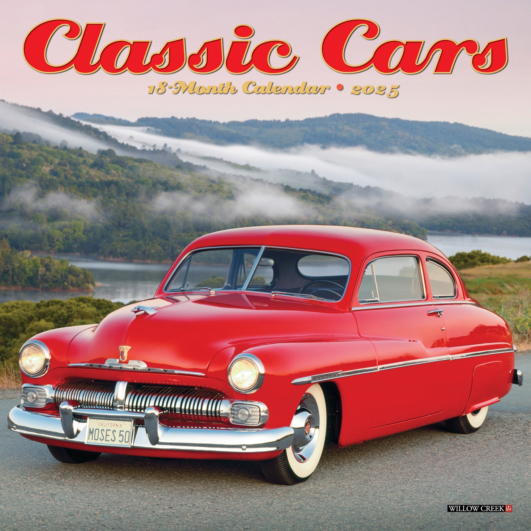 2025 Classic Cars - Mini Wall Calendar