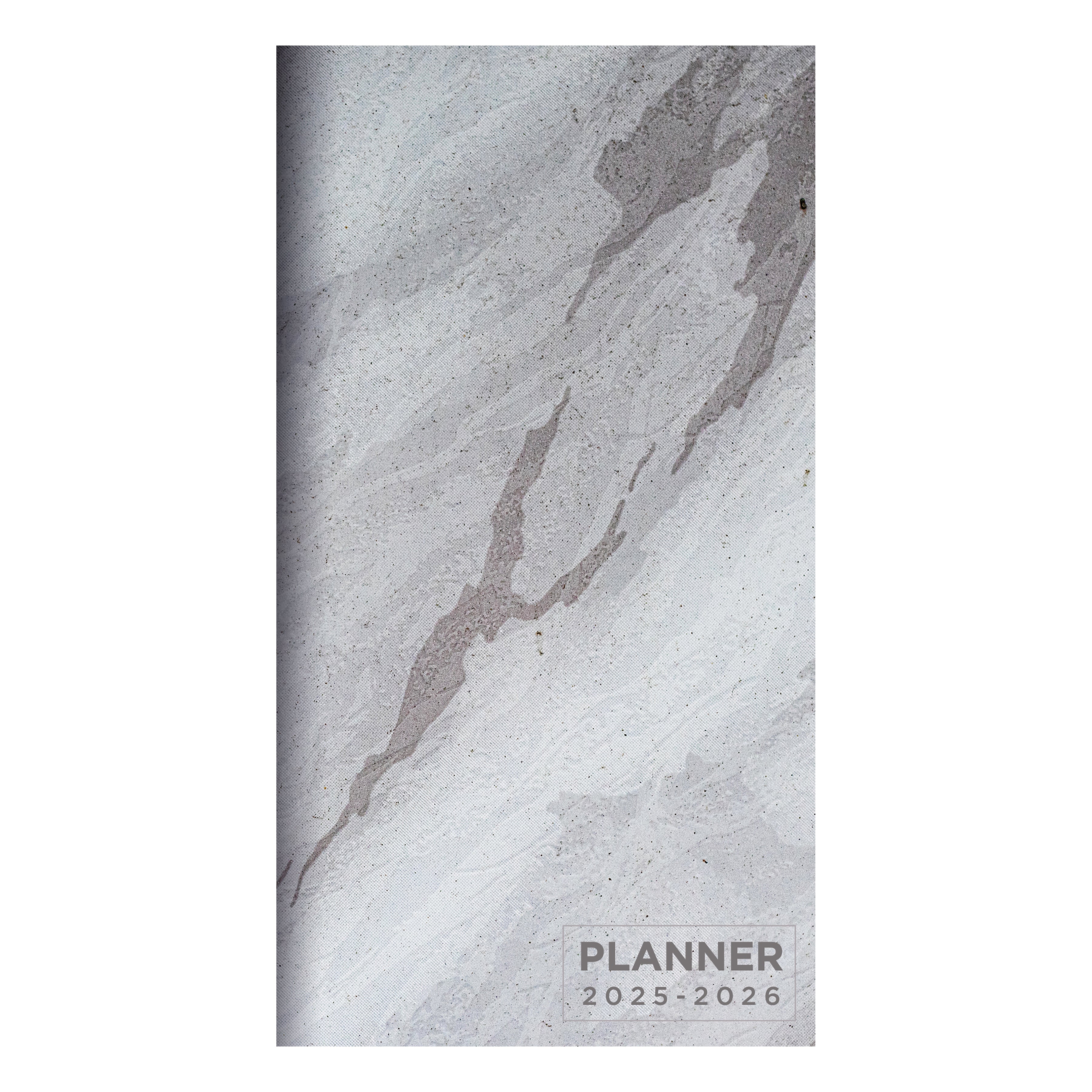 2025-2026 Gray Granite - Small Monthly Pocket Diary/Planner