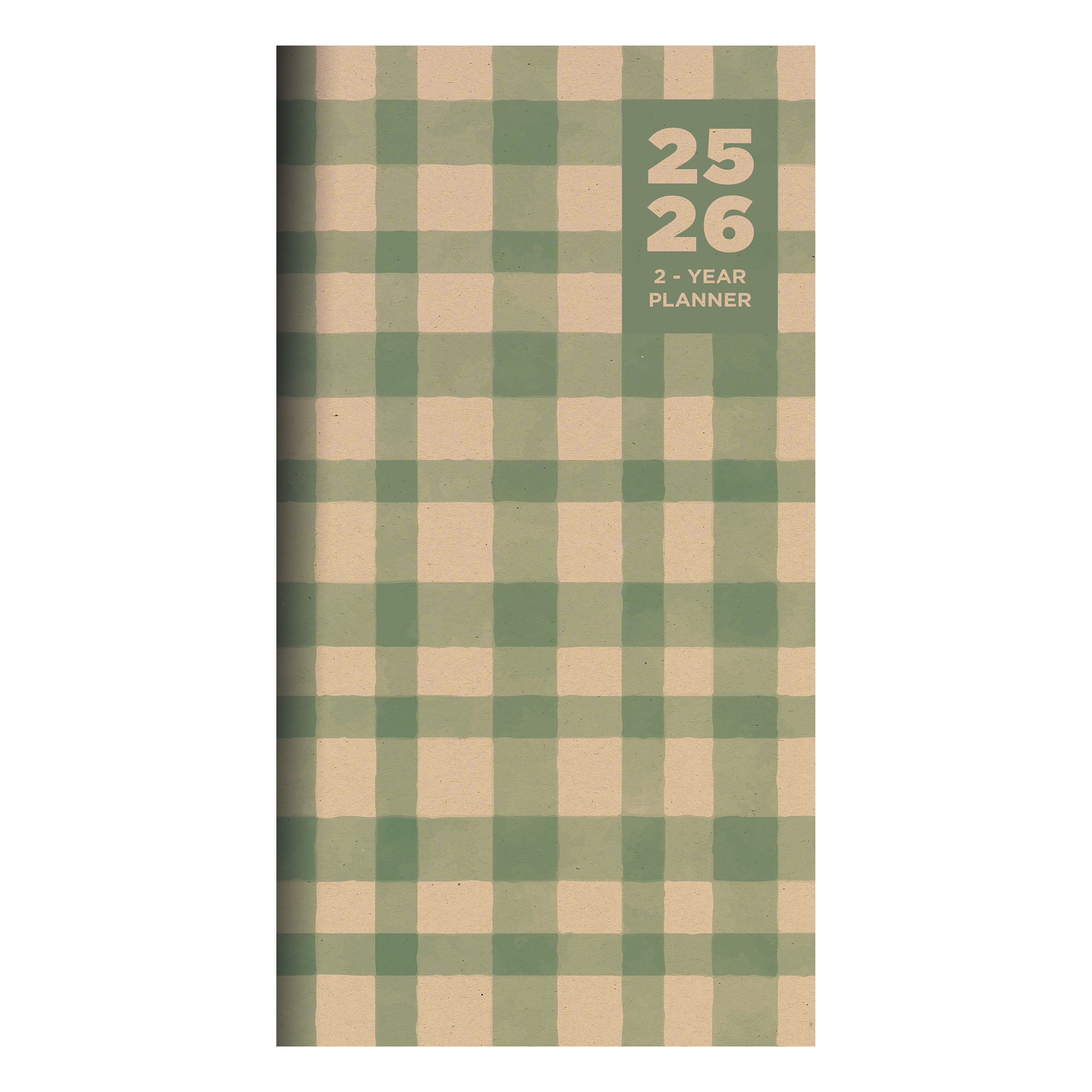 2025-2026 Farmhouse Gingham - Small Monthly Pocket Diary/Planner