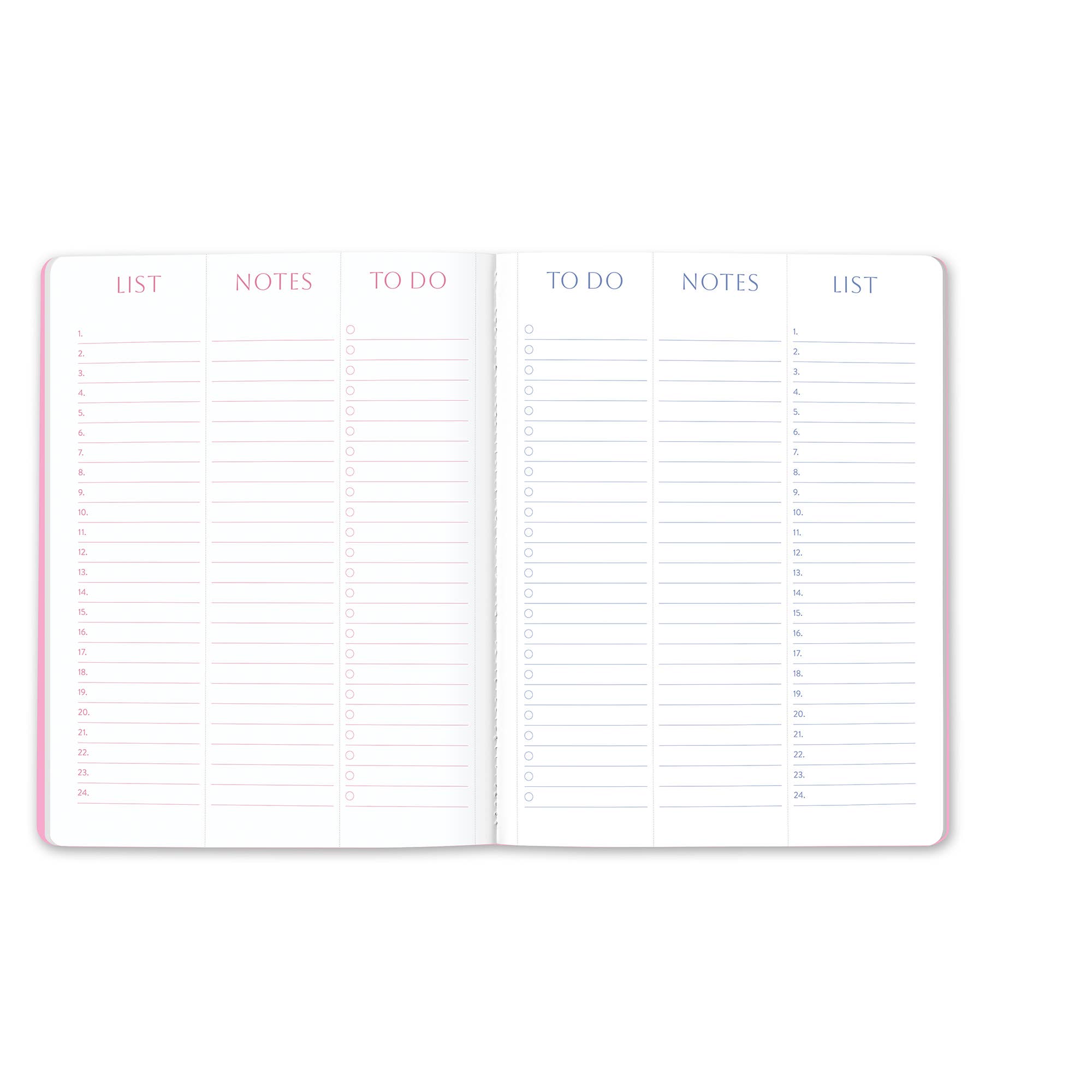 2027 Cabana Stripes Just Right Monthly Planner