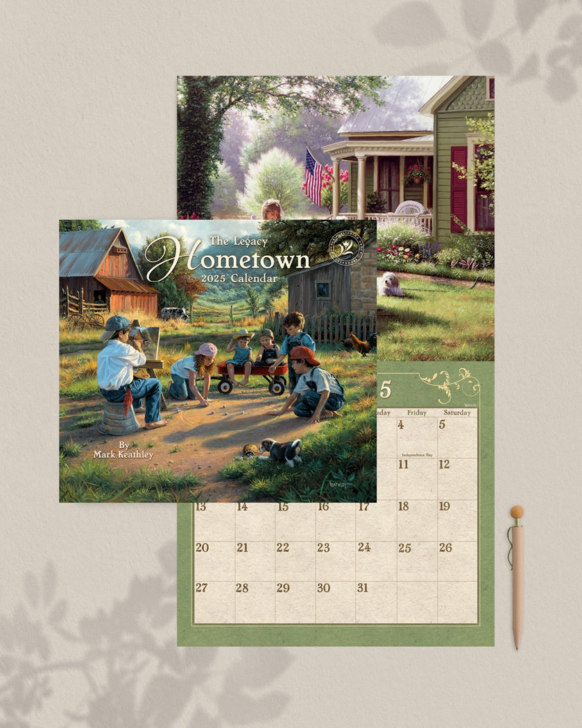 2025 Hometown - Legacy Deluxe Wall Calendar