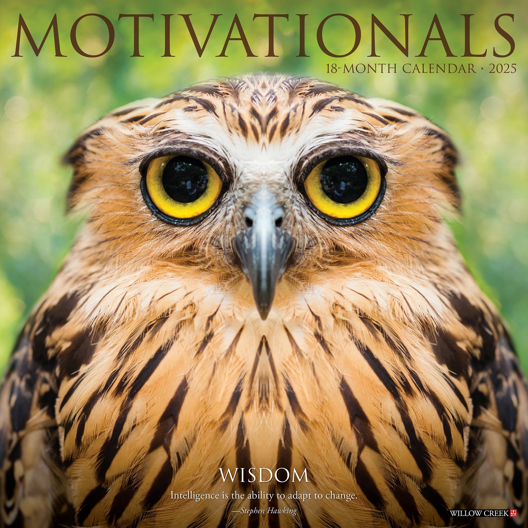 2025 Motivationals - Square Wall Calendar