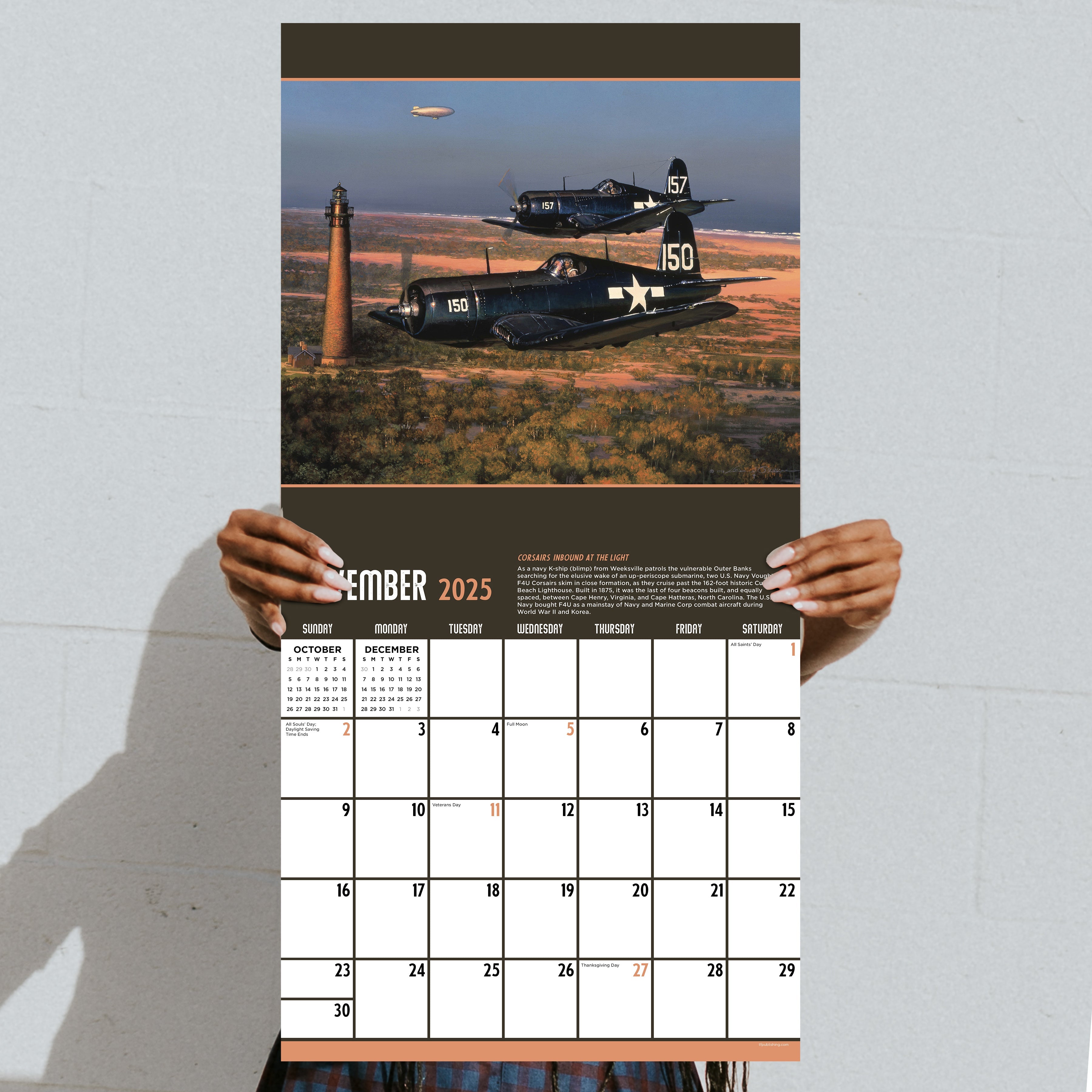 2025 American Aviation - Square Wall Calendar