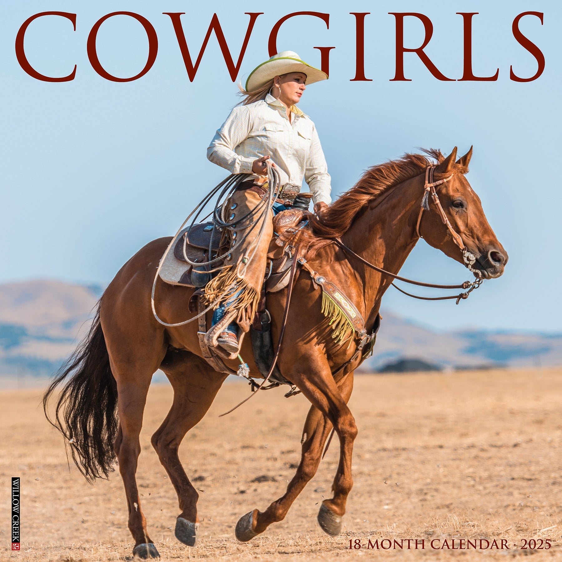 2025 Cowgirls - Square Wall Calendar