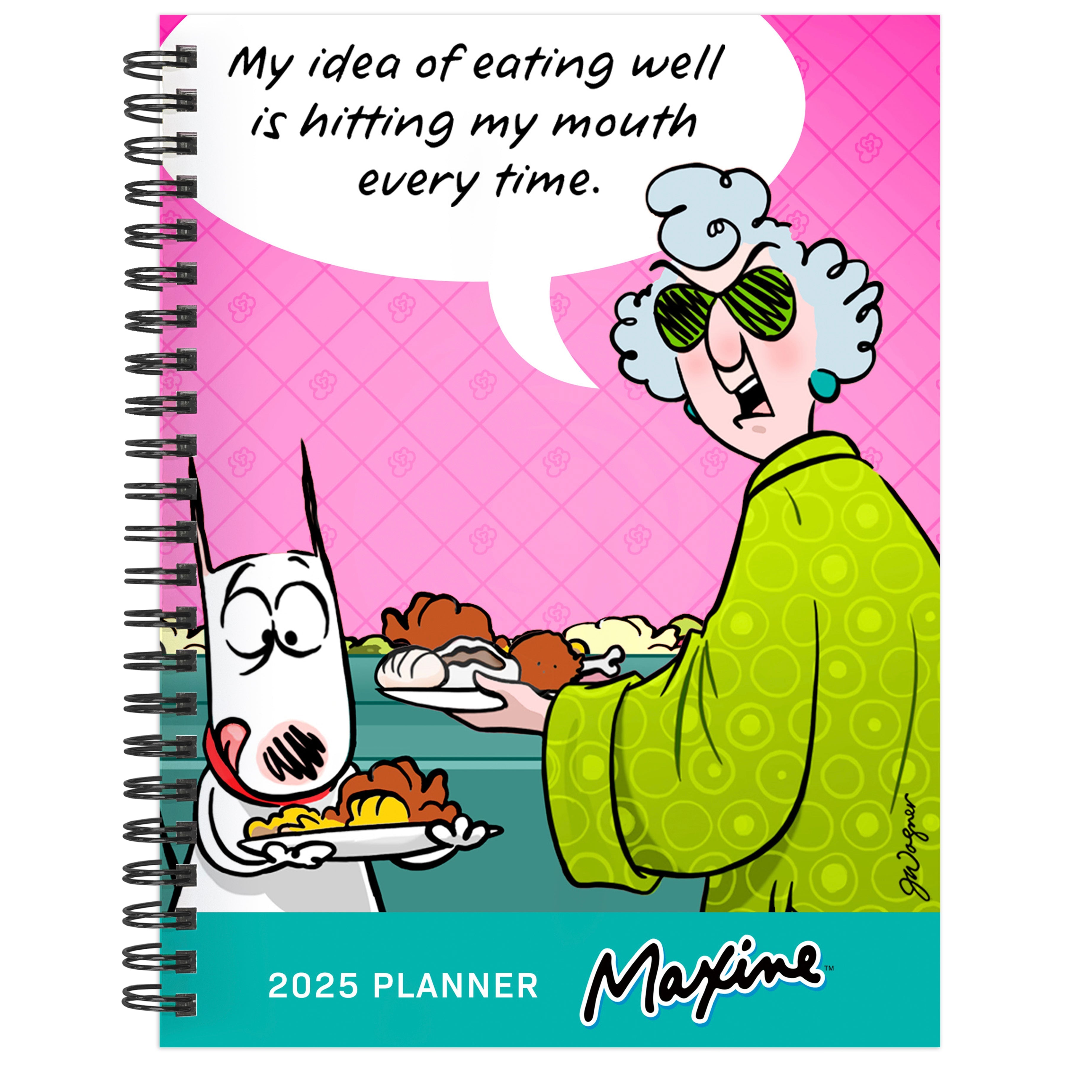 2025 Maxine - Medium Monthly & Weekly Diary/Planner