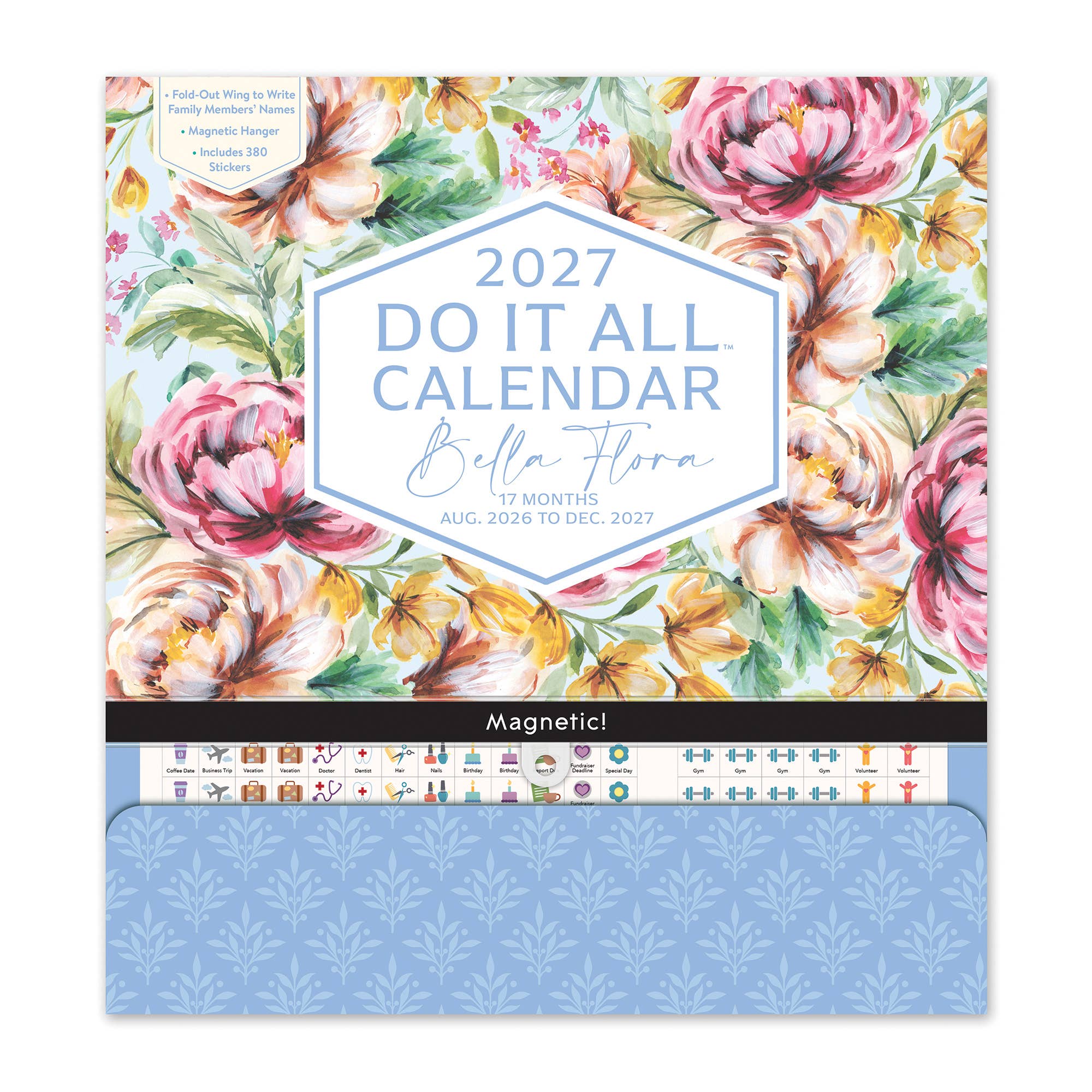 2027 Bella Flora Do It All Wall™ Calendar