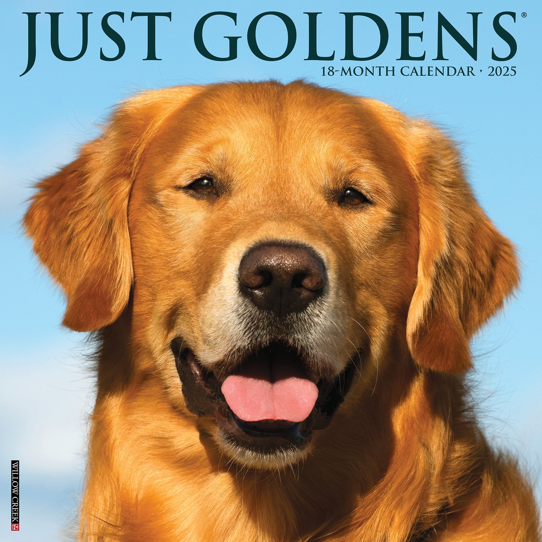 2025 Goldens - Square Wall Calendar