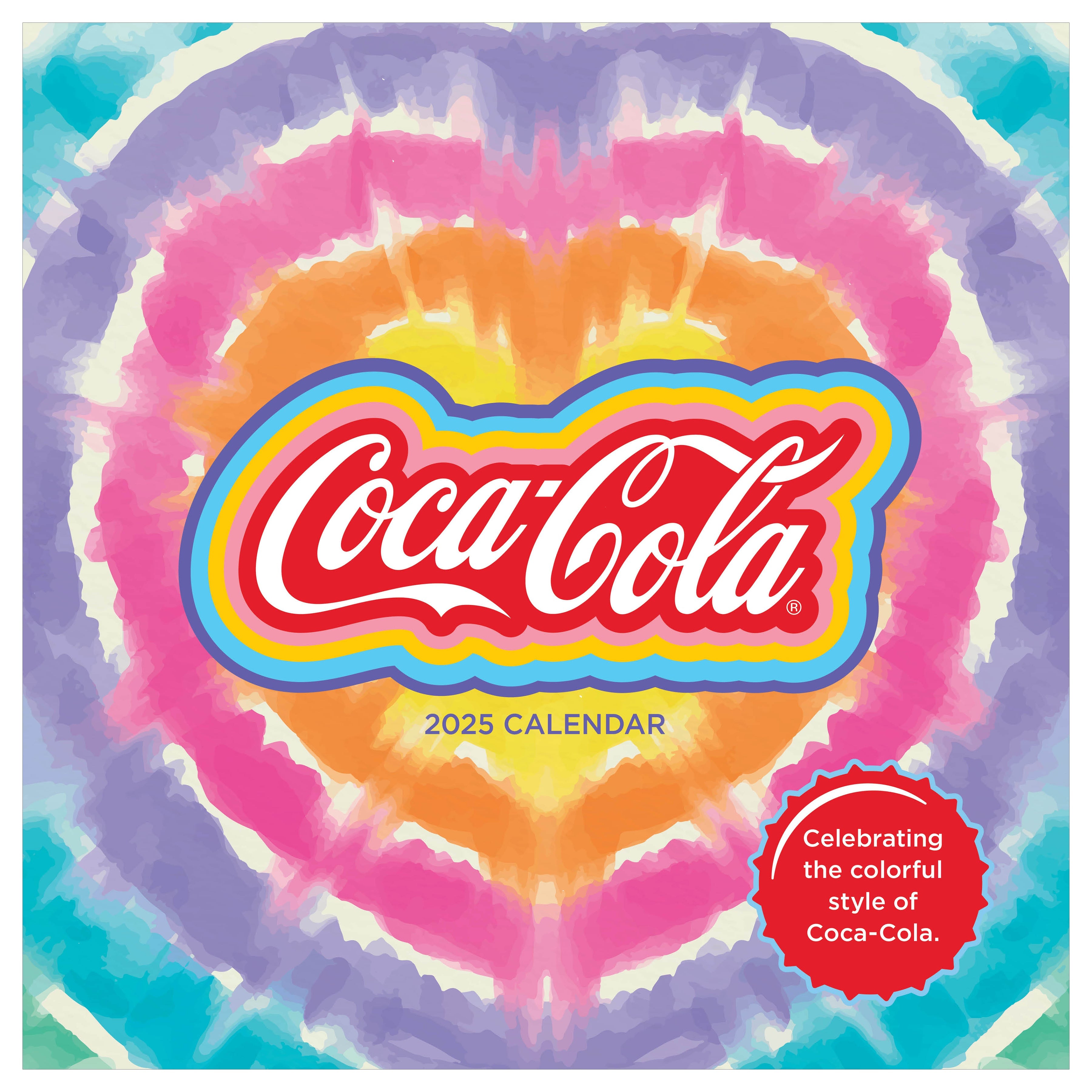 2025 Coca-Cola: Retro & Refreshed! - Square Wall Calendar