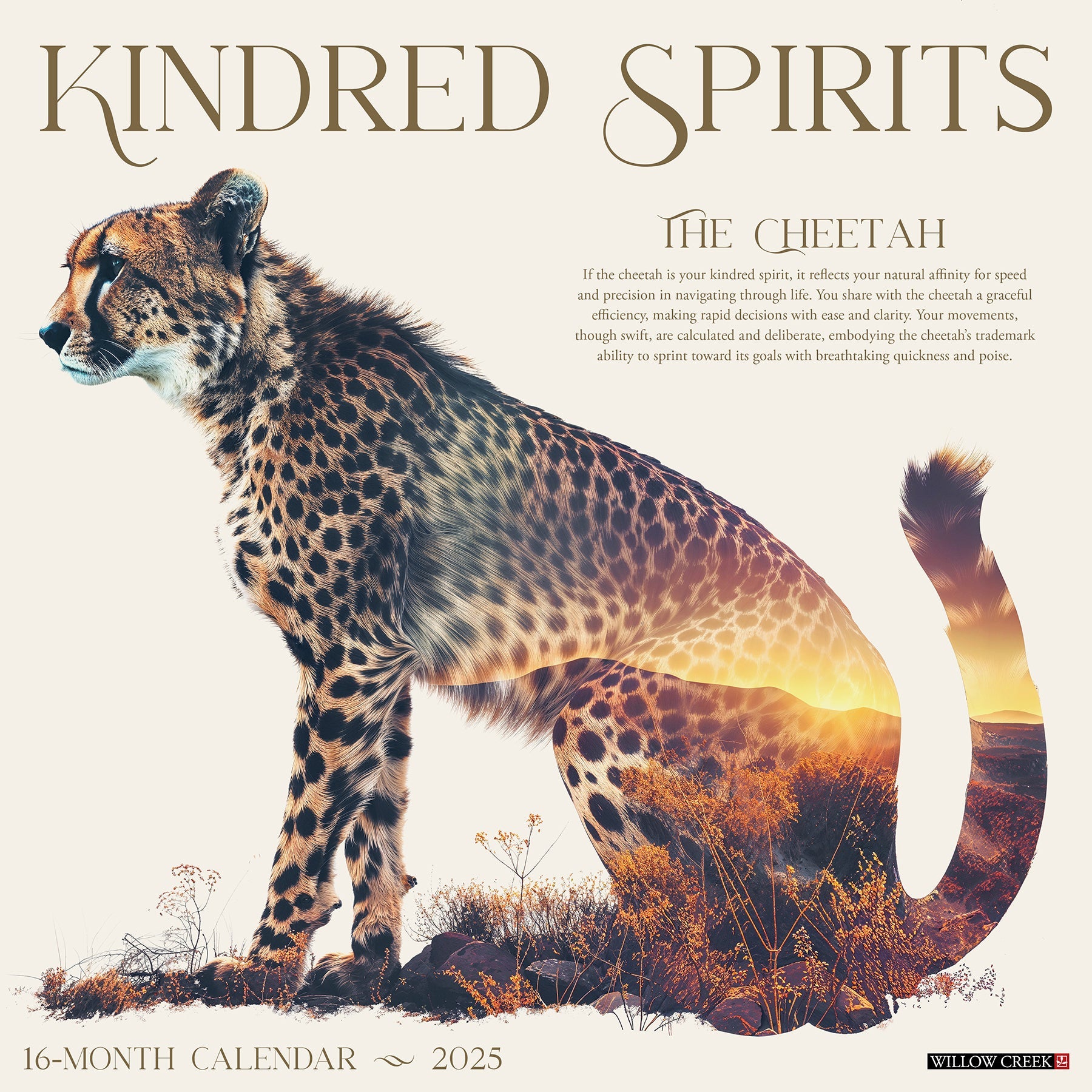 2025 Kindred Spirits - Square Wall Calendar