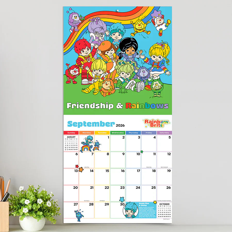 2026 Rainbow Brite - Square Wall Calendar