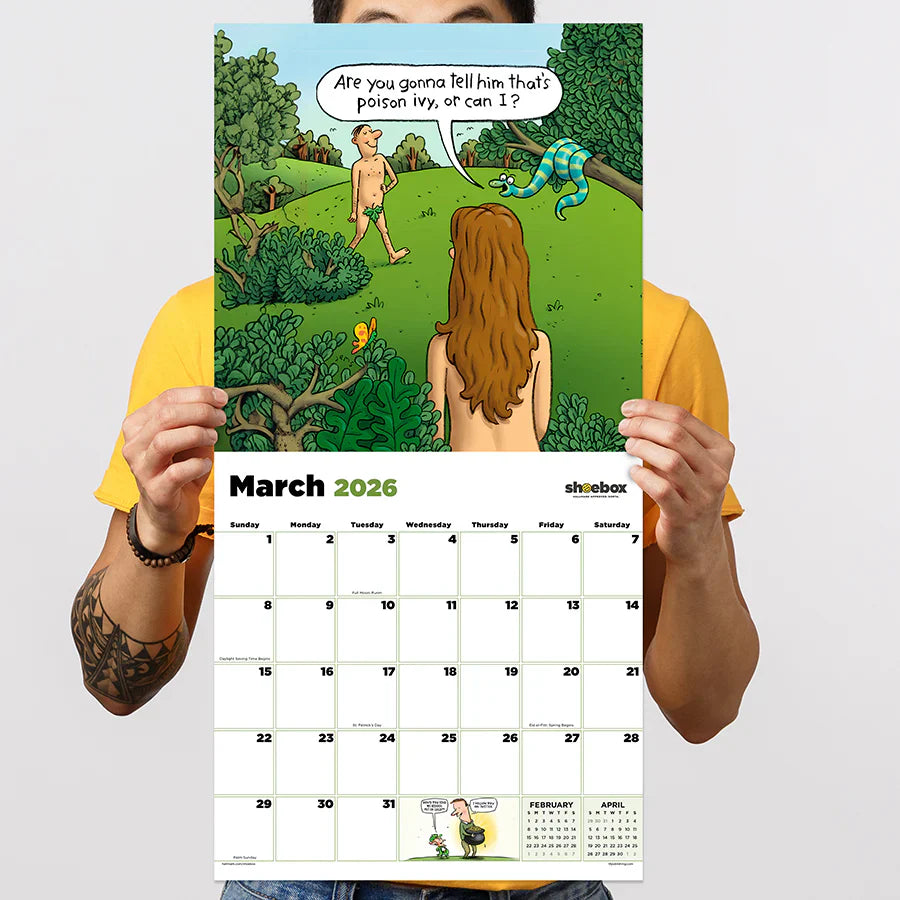 2026 Shoebox - Square Wall Calendar