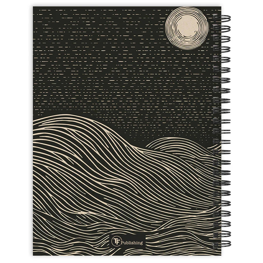 2026 Rolling Waves - Medium Monthly & Weekly Pocket Diary/Planner
