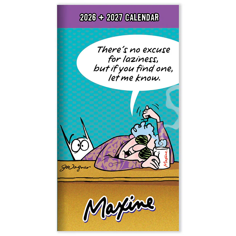 2026-2027 Maxine - Small Monthly Pocket Diary/Planner