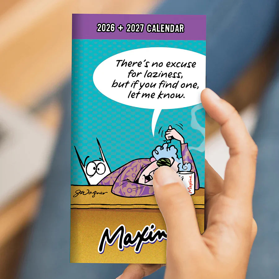 2026-2027 Maxine - Small Monthly Pocket Diary/Planner