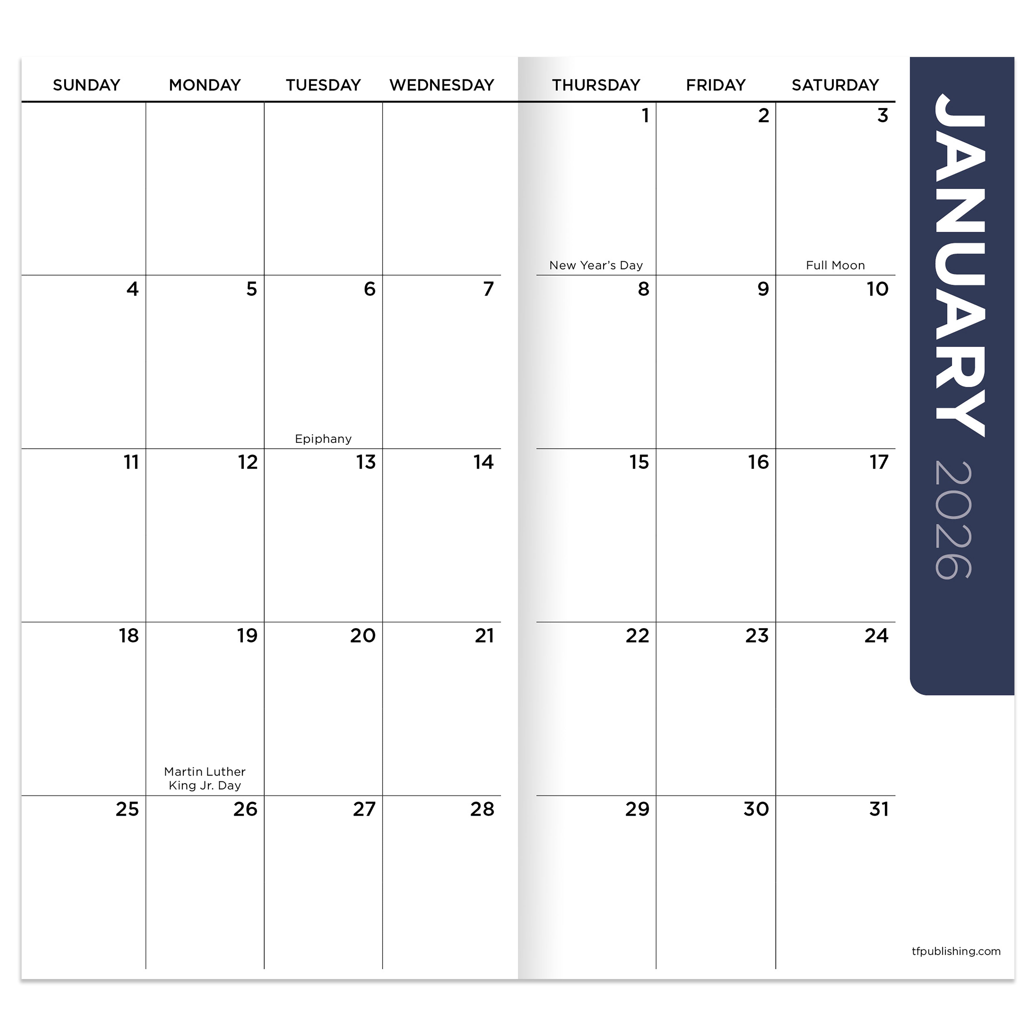 2026-2027 Smiley - Small Monthly Pocket Diary/Planner