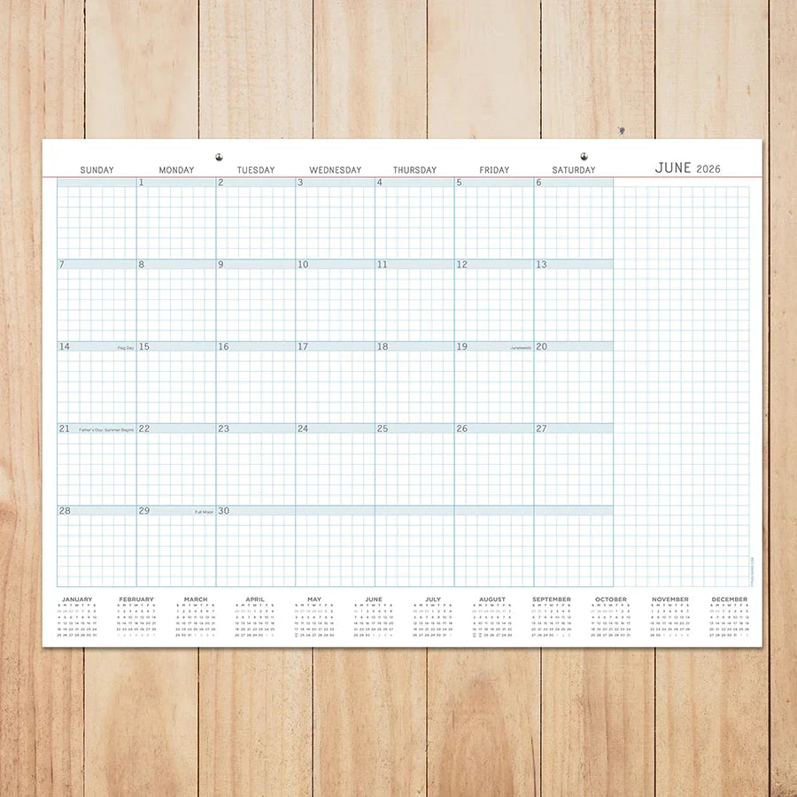 2026 Professional - Medium Monthly Desk Pad Blotter Calendar