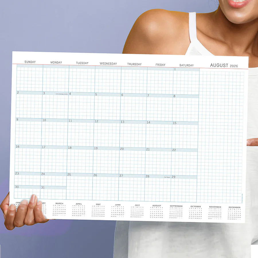 2026 Professional - Medium Monthly Desk Pad Blotter Calendar