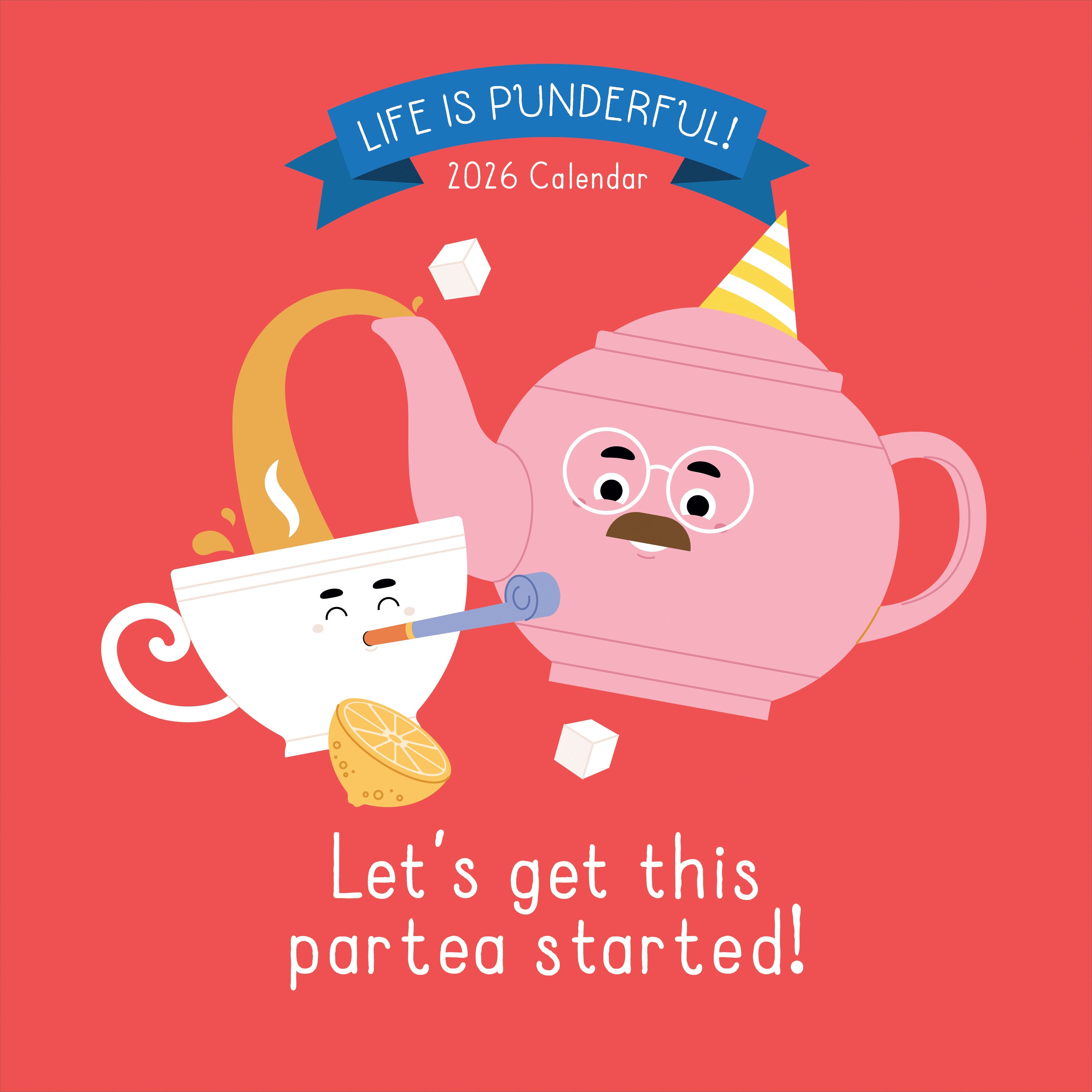 2026 Puns of Fun - Square Wall Calendar