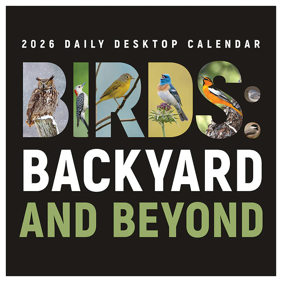 2026 Birds: Backyard & Beyond - Daily Boxed Page-A-Day Calendar