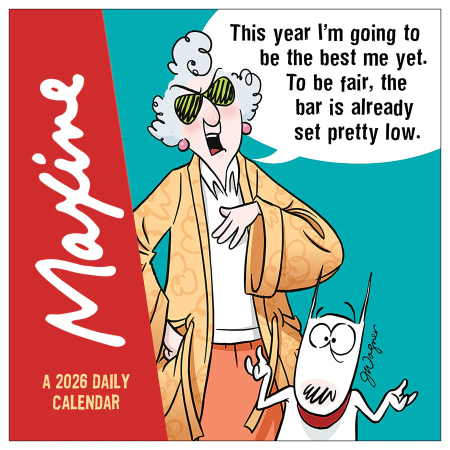 2026 Maxine - Daily Boxed Page-A-Day Calendar