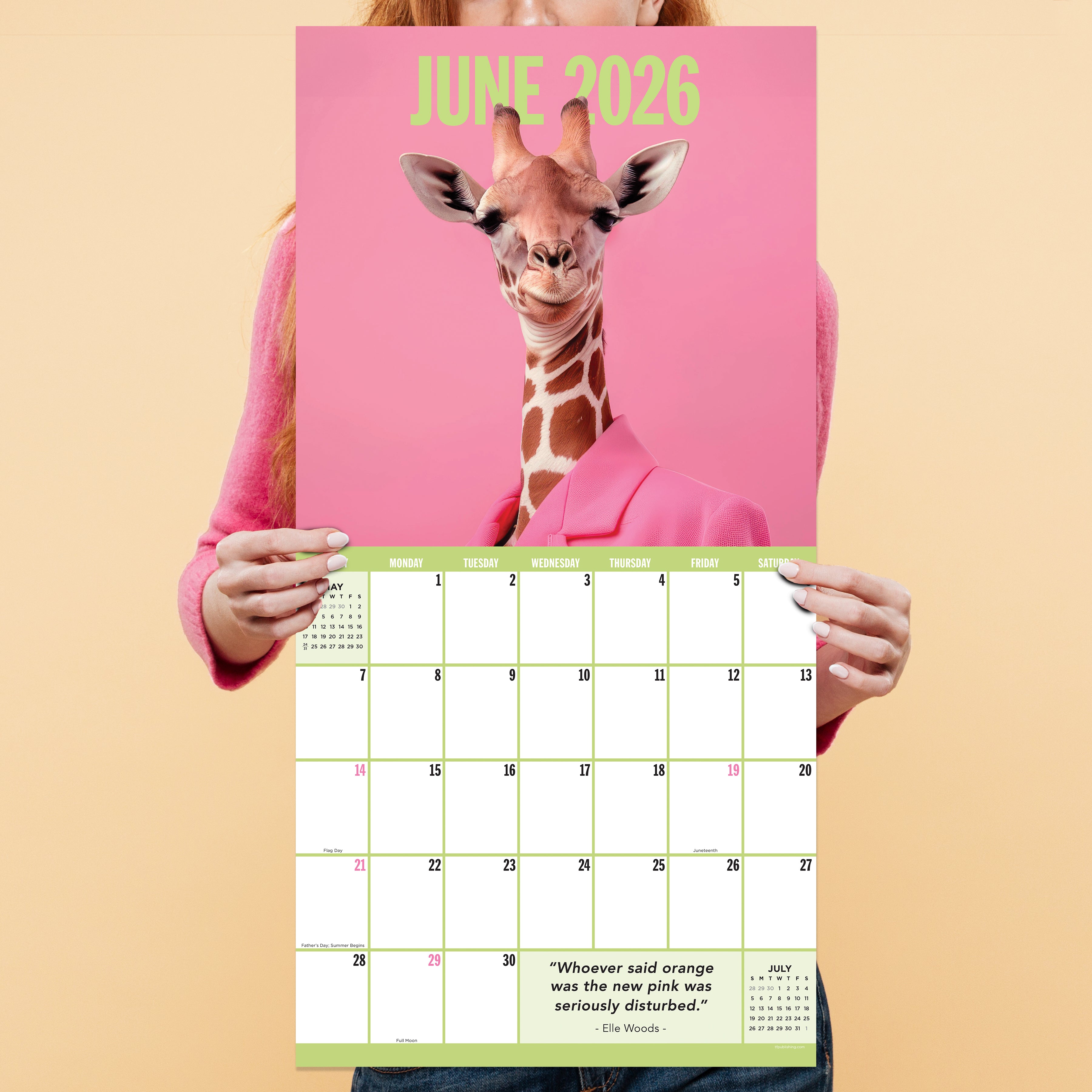 2026 Pawsmopolitan - Square Wall Calendar