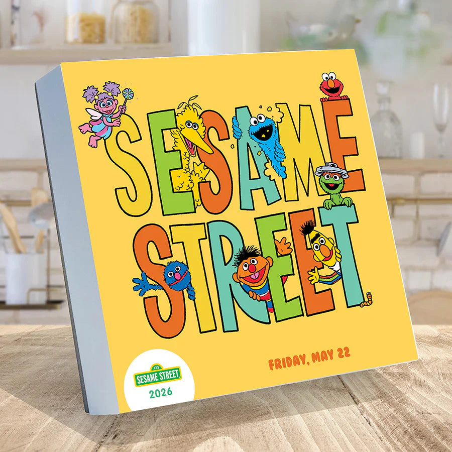 2026 Sesame Street - Daily Boxed Page-A-Day Calendar