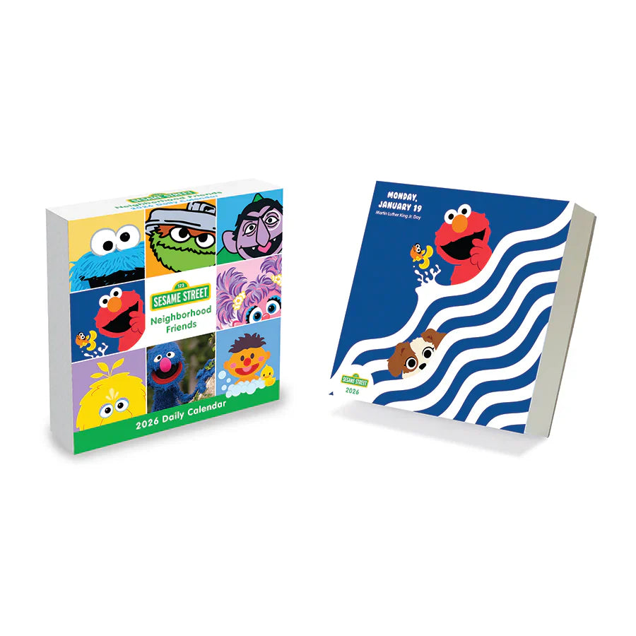 2026 Sesame Street - Daily Boxed Page-A-Day Calendar