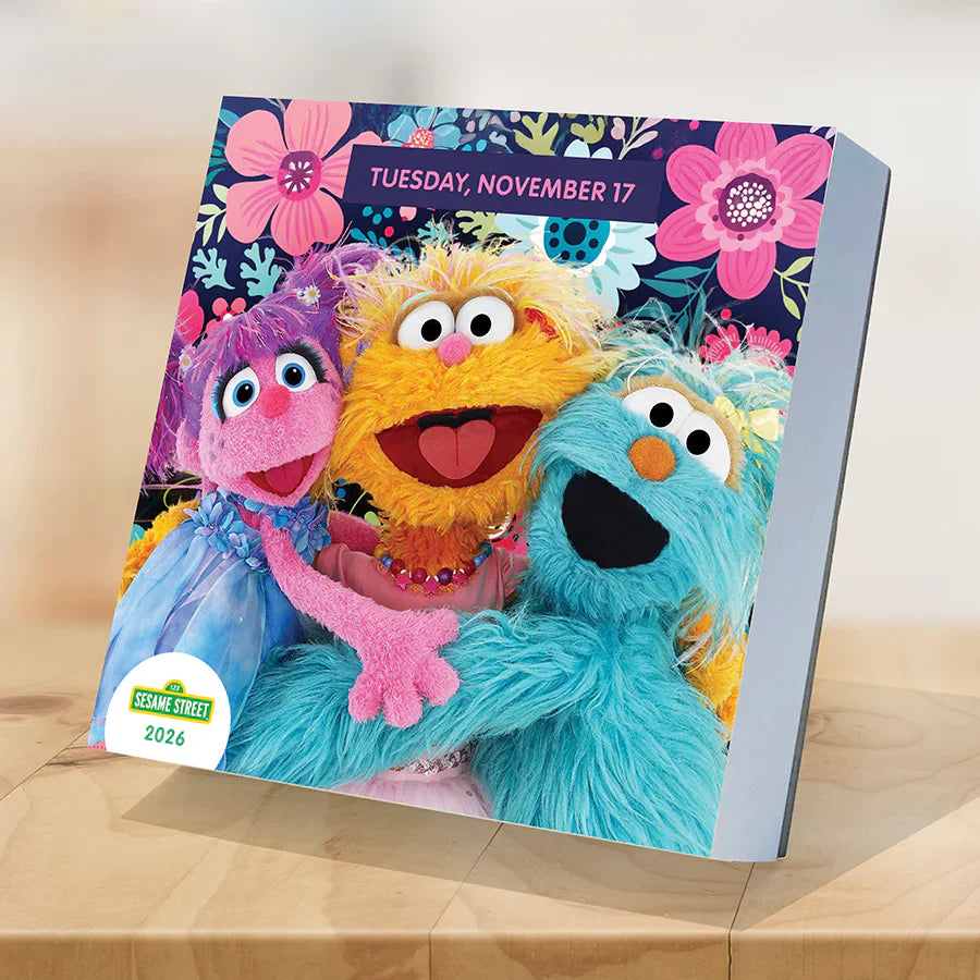 2026 Sesame Street - Daily Boxed Page-A-Day Calendar