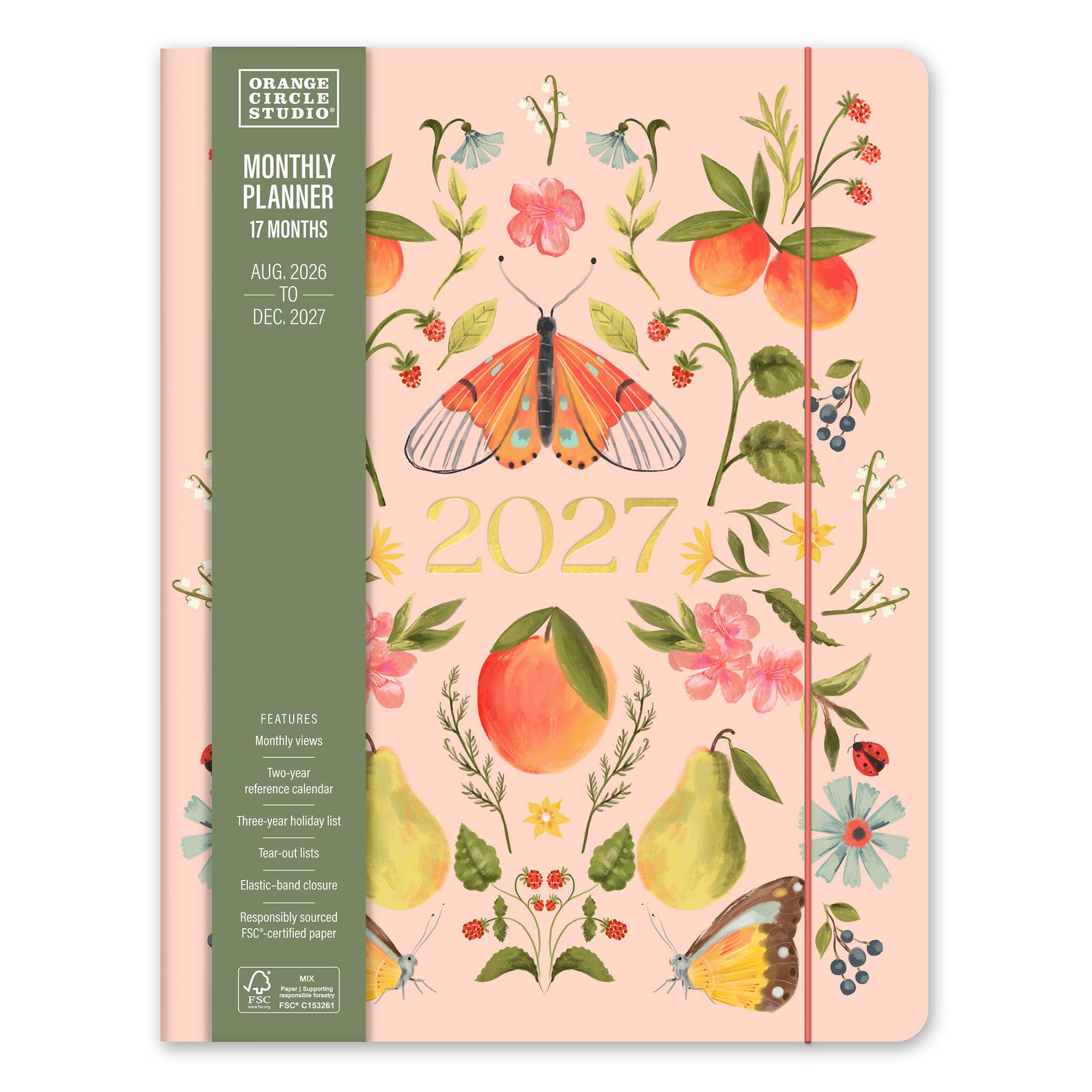 2027 Fruit & Flora Just Right Monthly Planner
