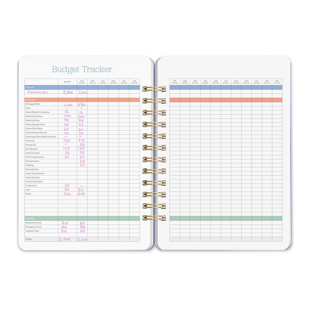 2025 Bella Flora - Do It All Weekly & Monthly Diary/Planner by Orange Circle Studio