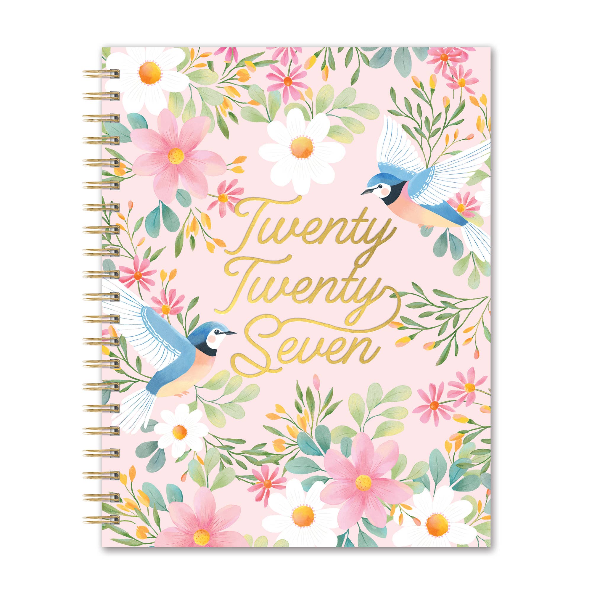 2027 Birds & Blooms Extra-Large Spiral Planner