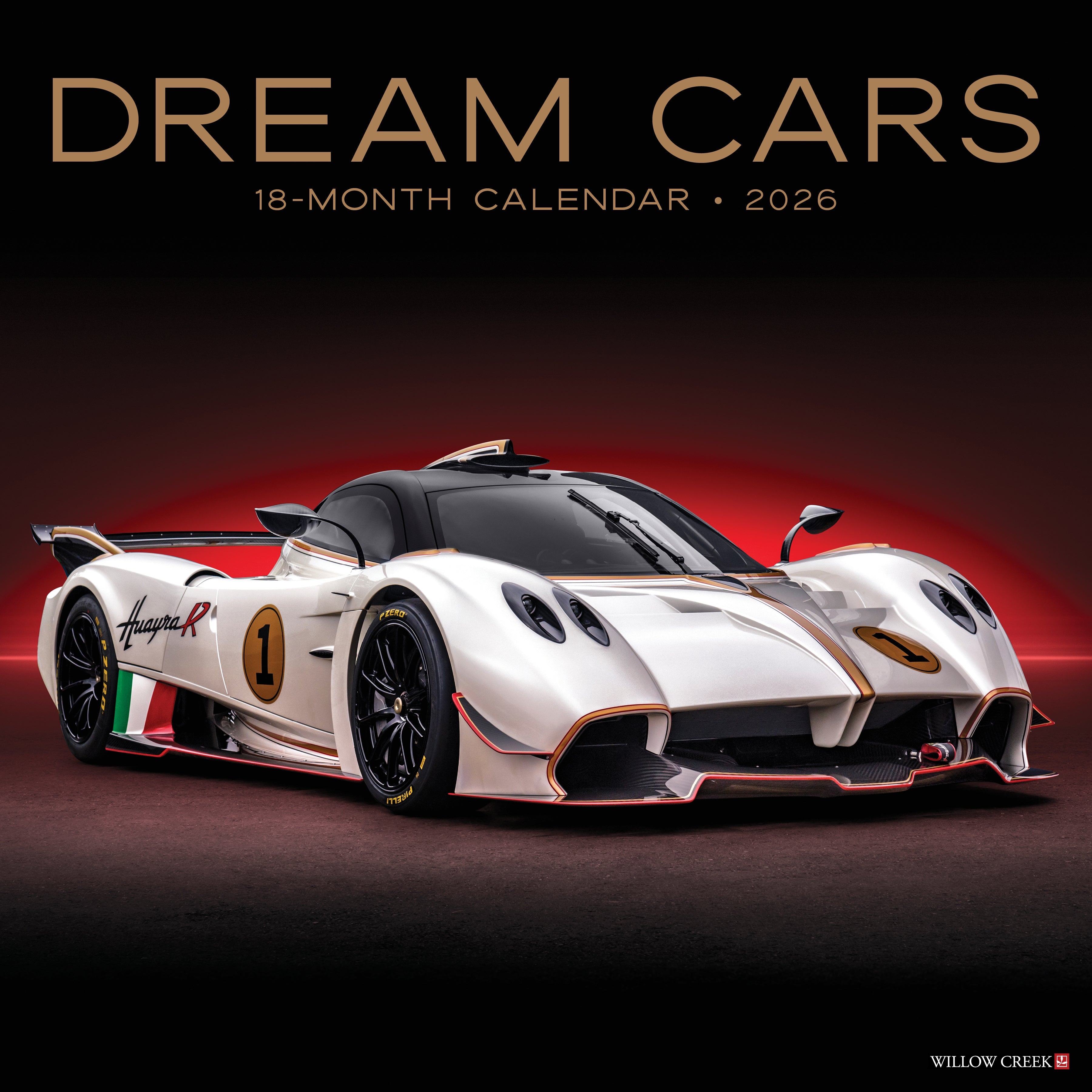 2026 Dream Cars - Square Wall Calendar