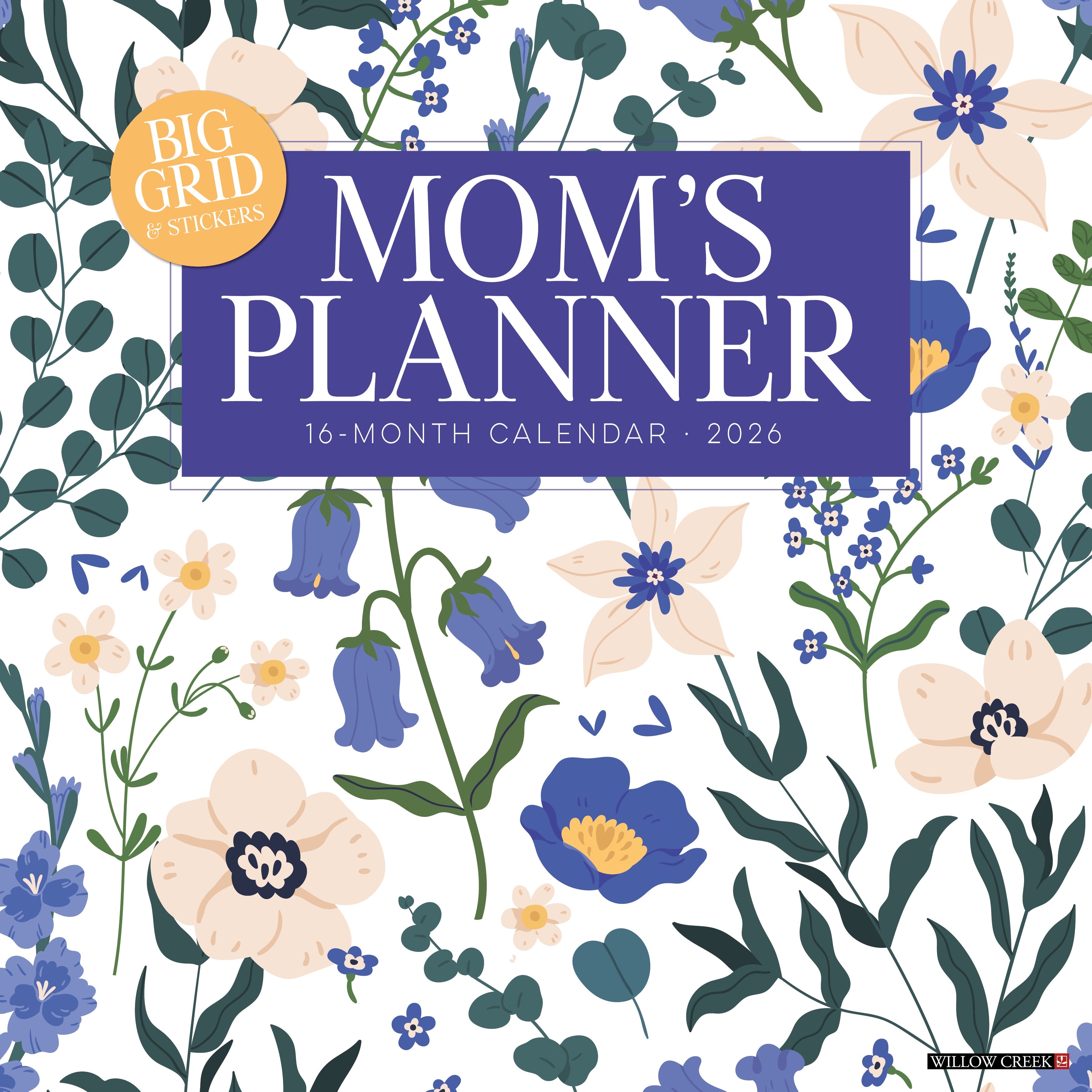 2026 Mom's Planner Calendar - Square Wall Calendar