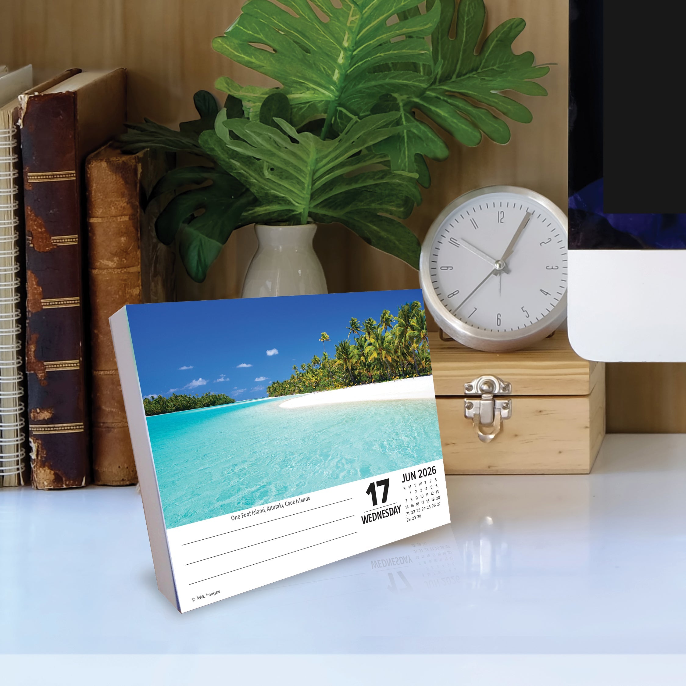 2026 Ah, The Beach! - Boxed Page-A-Day Calendar
