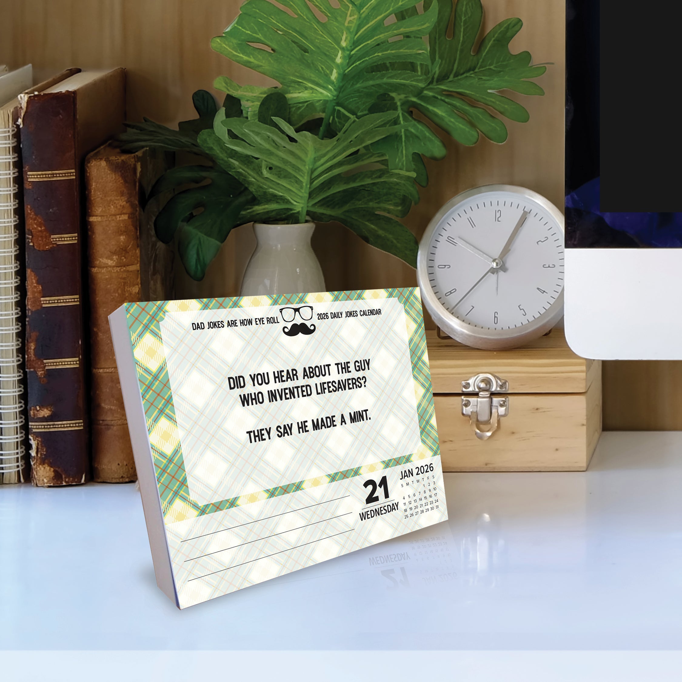 2026 Dad Jokes - Boxed Page-A-Day Calendar