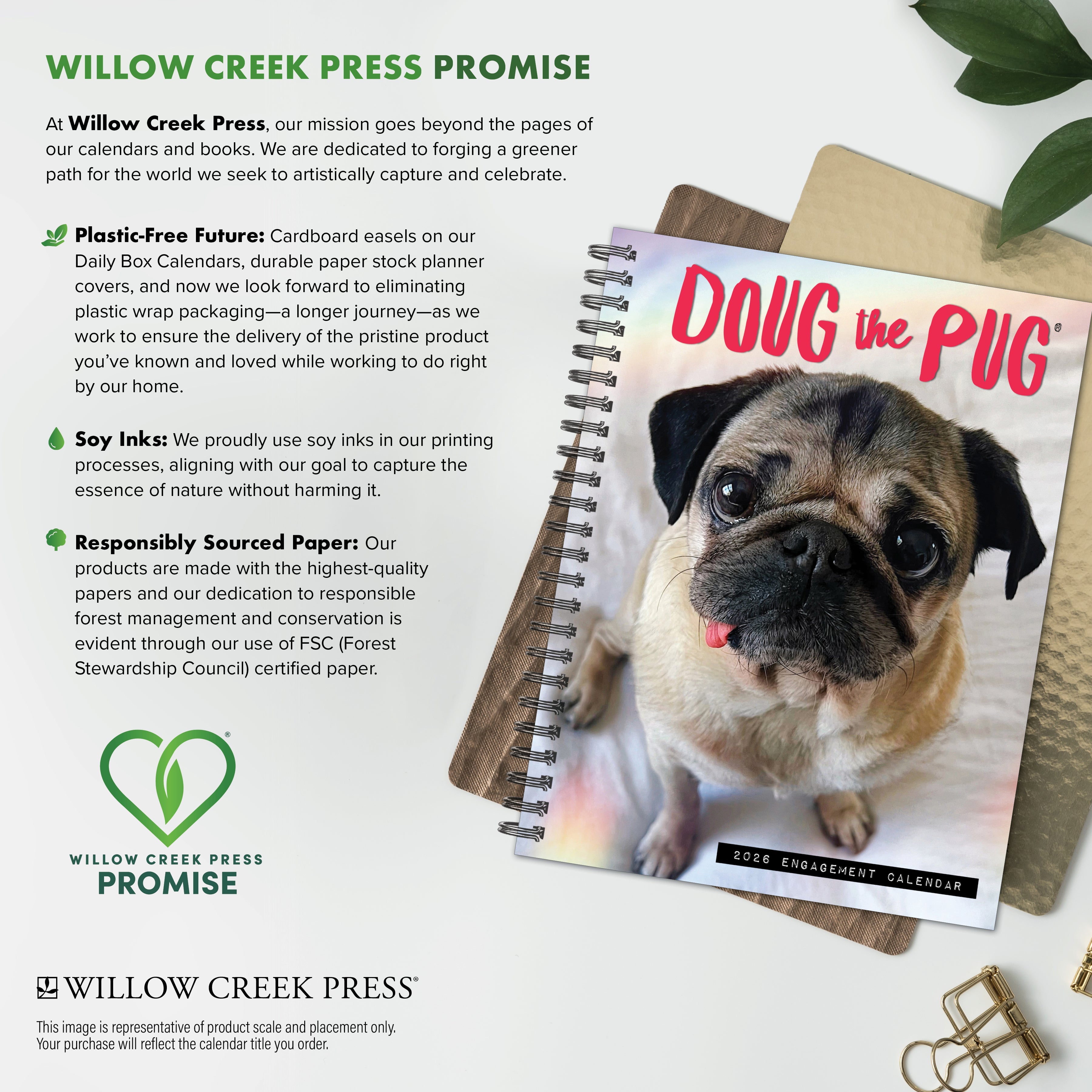 2026 Doug the Pug - Weekly Diary/Planner
