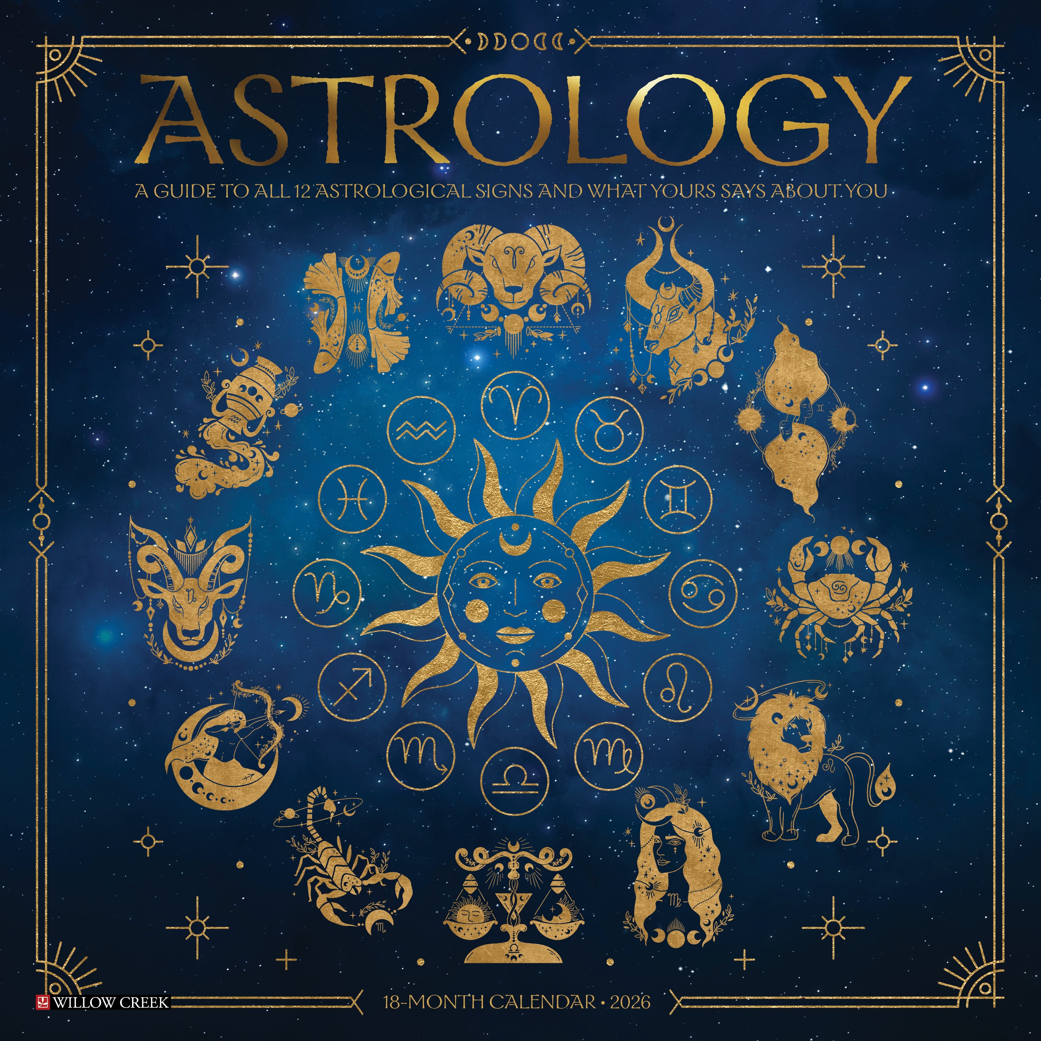 2026 Astrology - Square Wall Calendar