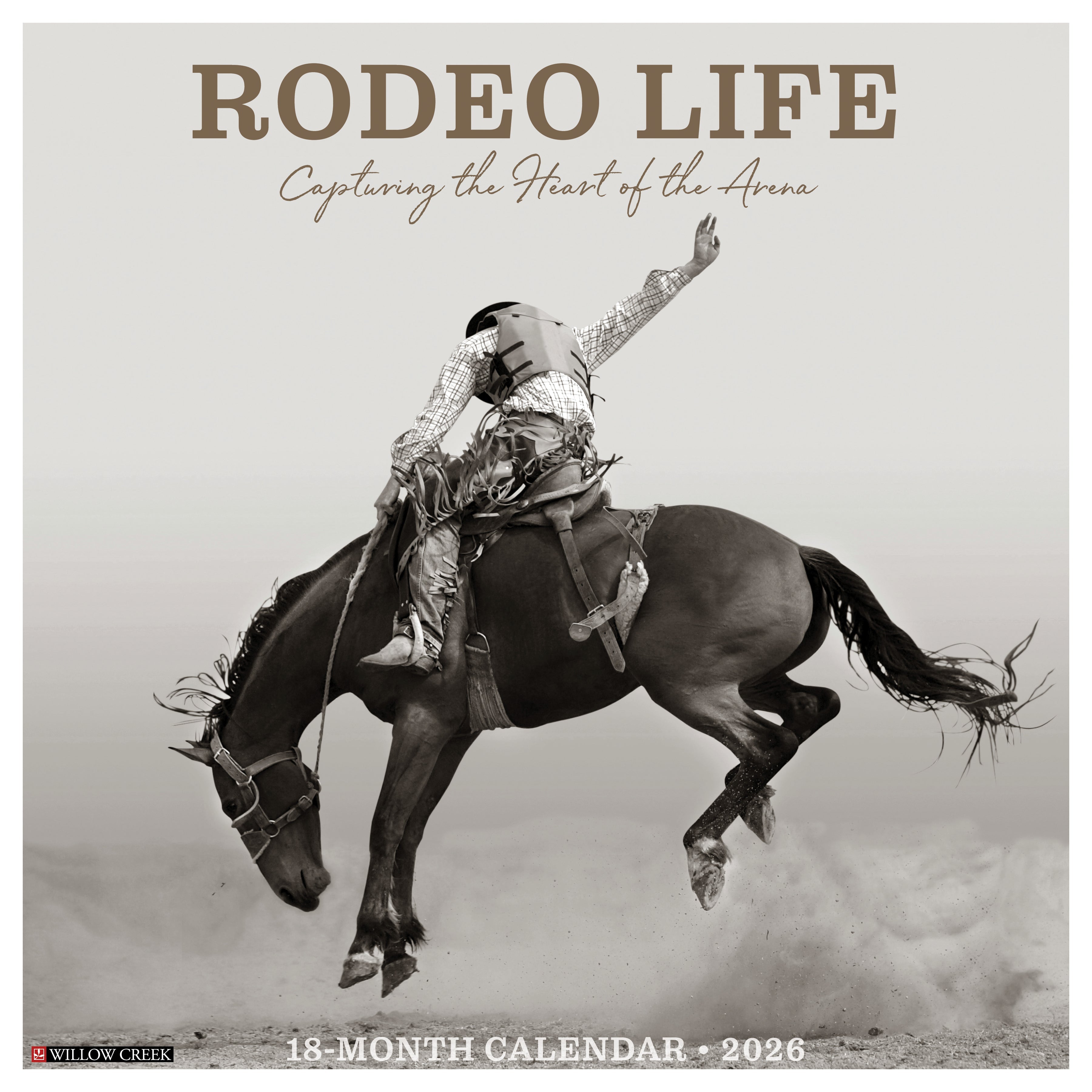 2026 Rodeo Life - Square Wall Calendar
