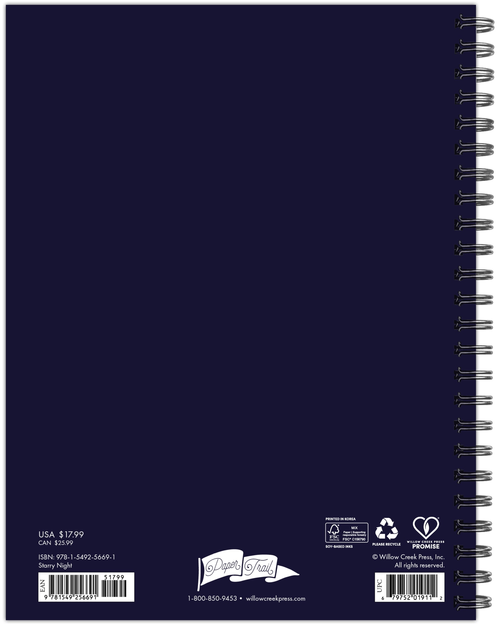 2026 Starry Night - Monthly & Weekly Diary/Planner