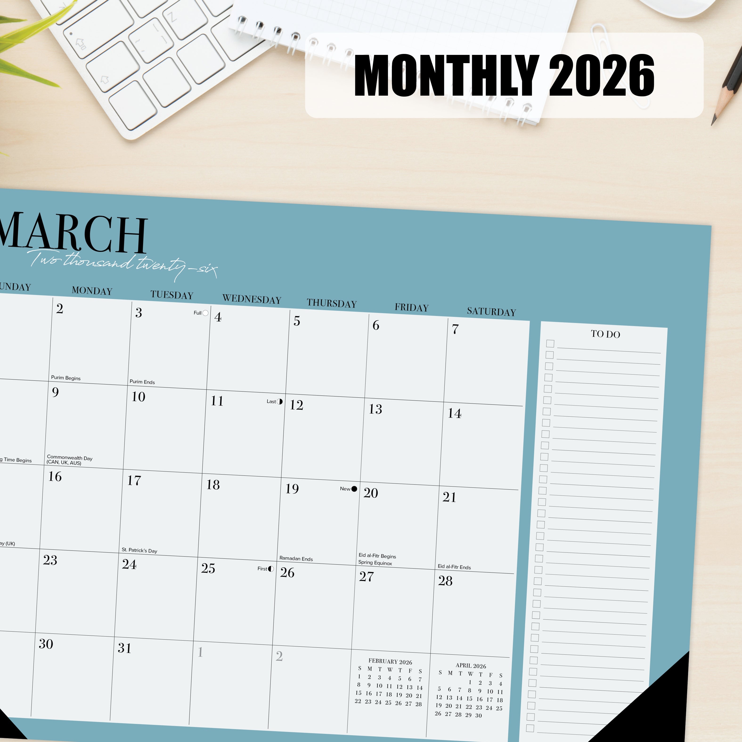2026 Urban Chic - Desk Pad