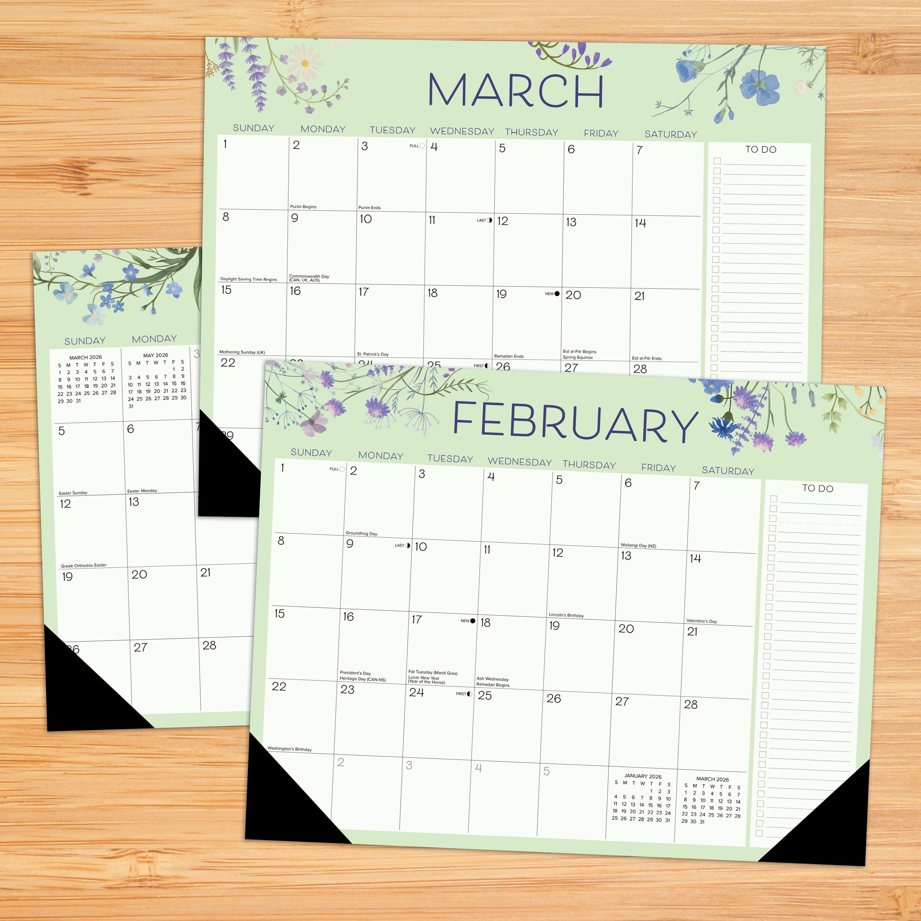 2026 Wildflowers - Desk Pad