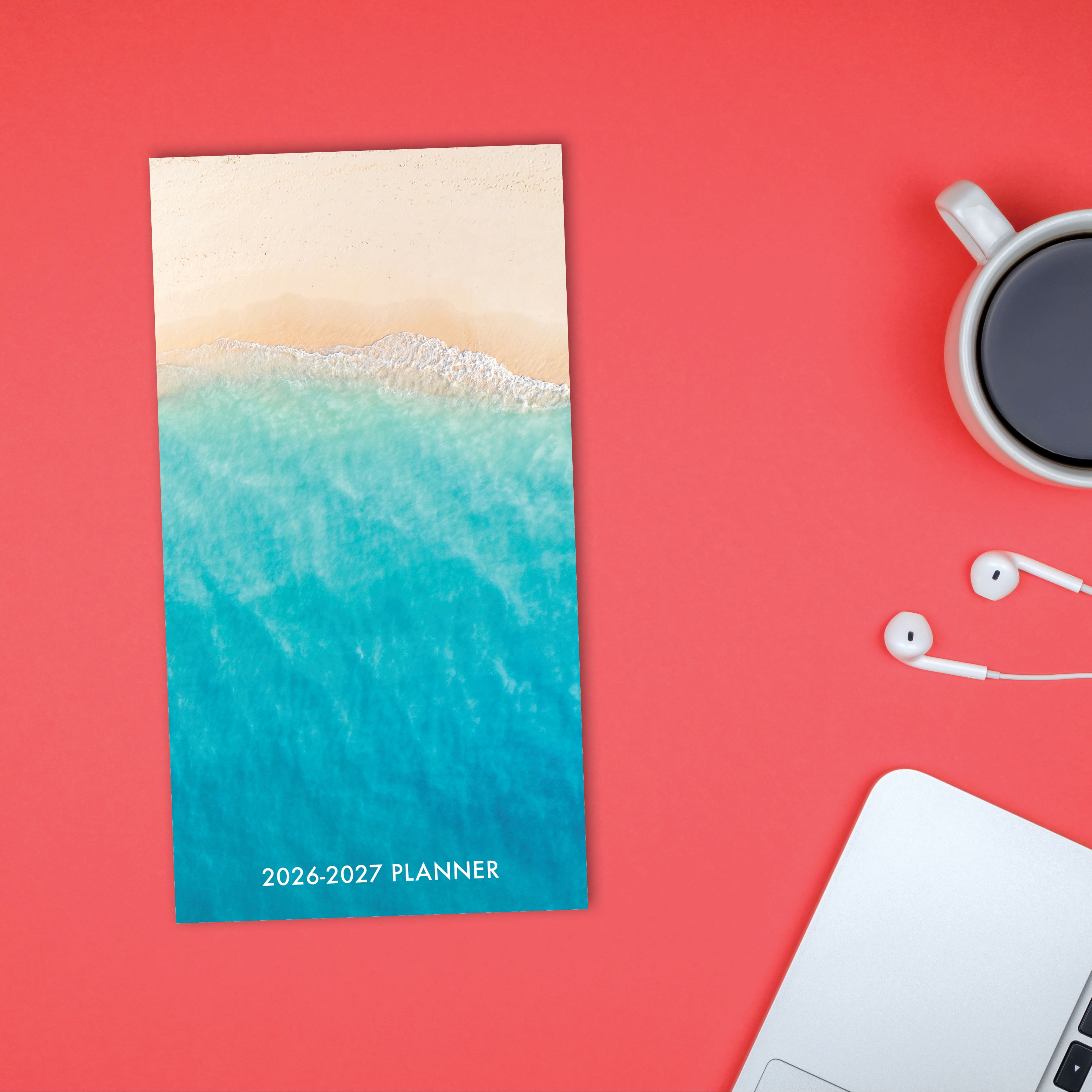 2026-2027 Waves - Monthly Pocket Diary/Planner