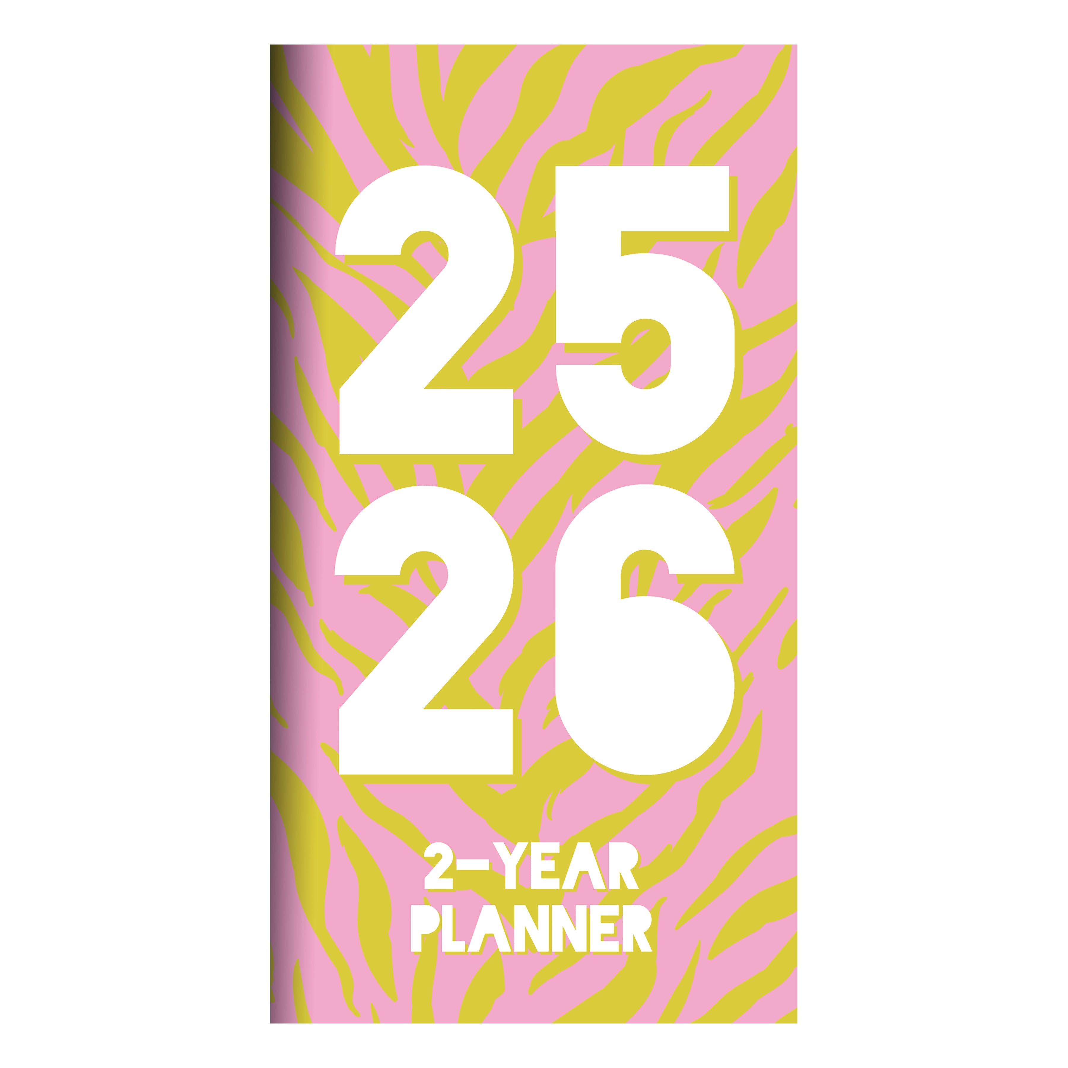 2025-2026 Sassy Zebra - Small Monthly Pocket Diary/Planner