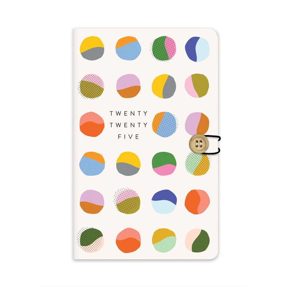 2025 Painter's Palette - Trio Monthly Diary/Planner  by Orange Circle Studio