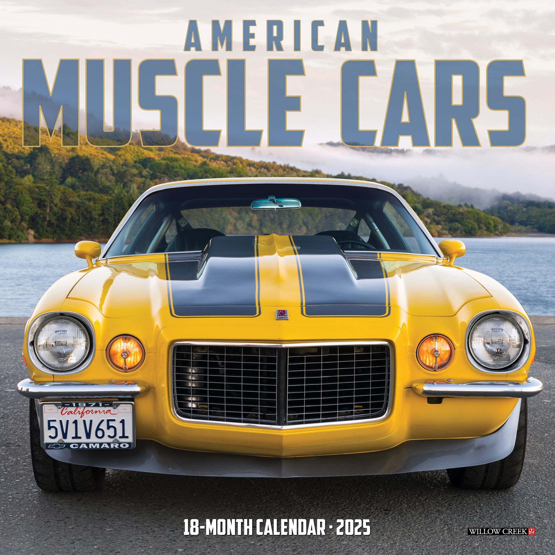 2025 American Muscle Cars - Mini Wall Calendar